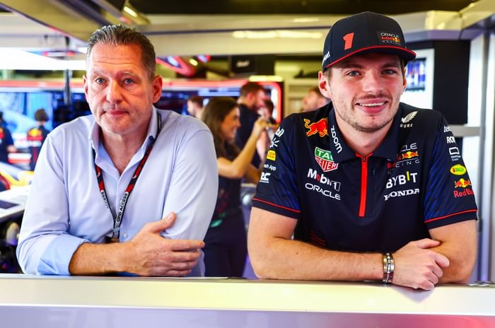Jos Verstappen and Max Verstappen Jos Verstappen and Max Verstappen
