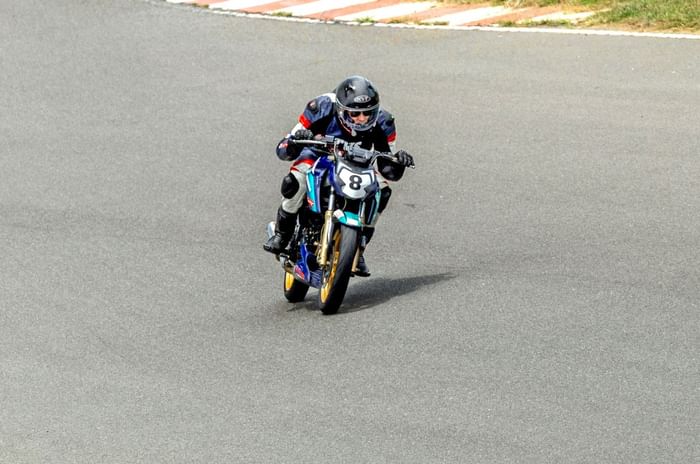 Off the line: TVS Young Media Racer programme round one