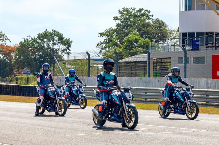 Off the line: TVS Young Media Racer programme round one