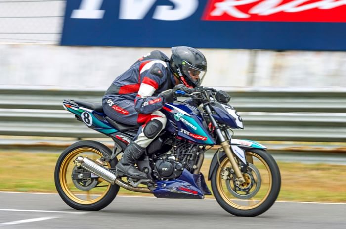 Off the line: TVS Young Media Racer programme round one