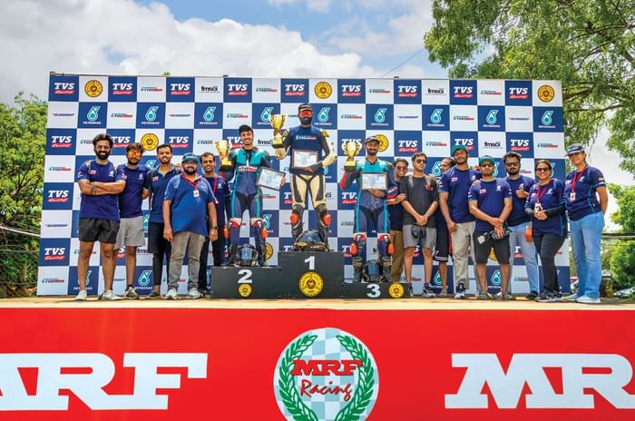 Off the line: TVS Young Media Racer programme round one