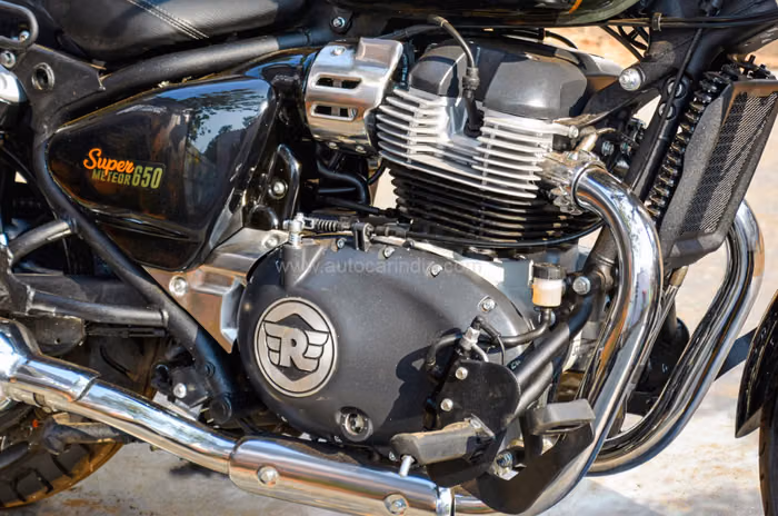 Royal Enfield Super Meteor 650 engine Royal Enfield Super Meteor 650 engine