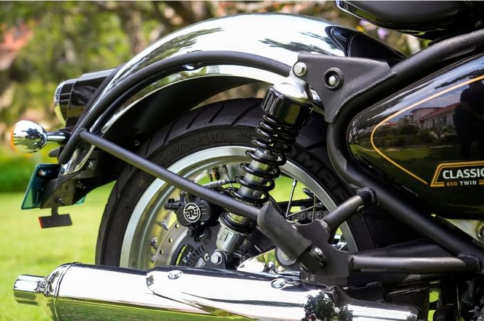 Royal Enfield Classic 650 rear suspension