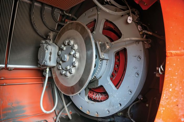 Driving a hybrid V16 mine truck: How to move a mountain