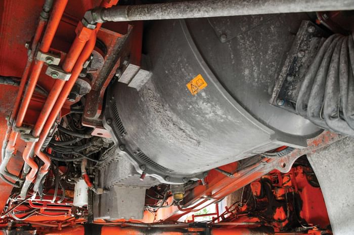 Driving a hybrid V16 mine truck: How to move a mountain