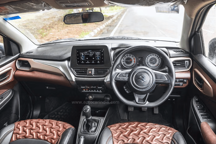 Fronx interior Fronx interior