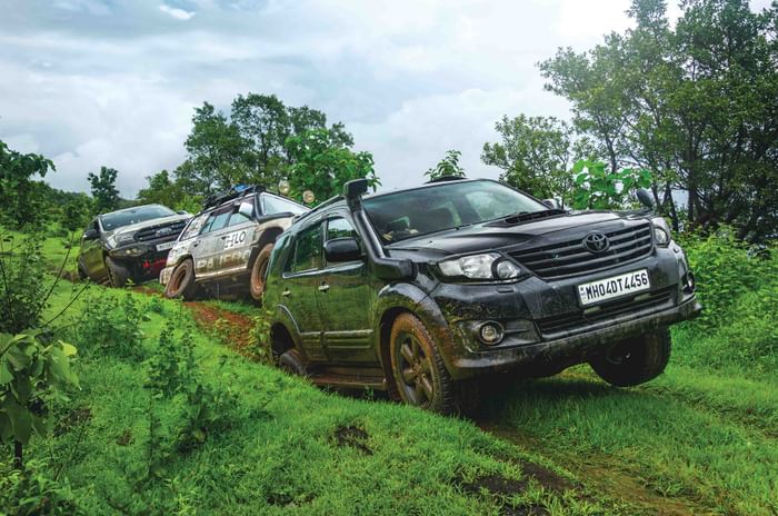 Off roading modern classic SUVs: old school cool