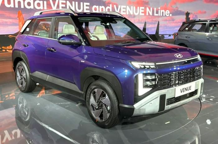 Hyundai Venue front three quarter