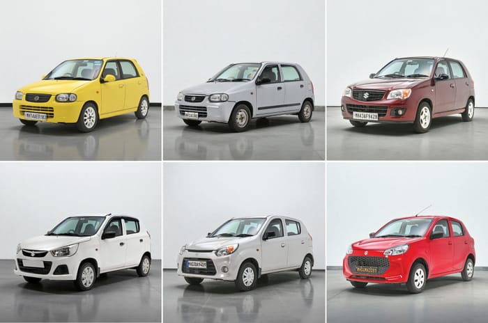Maruti Alto: 25 years and nearly 5 million cars sold