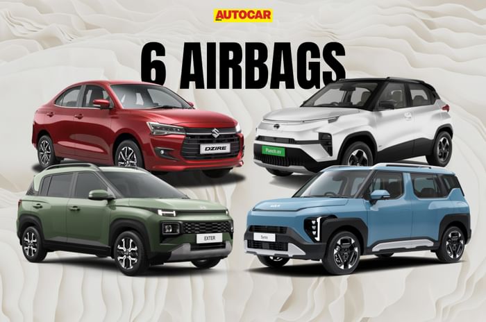 Most affordable cars and SUV with 6 airbags in India