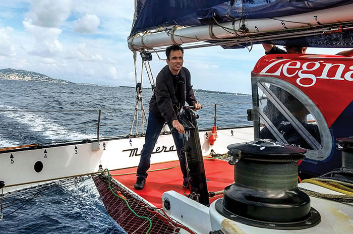 Learning the ropes: Sailing a Maserati Multi 70