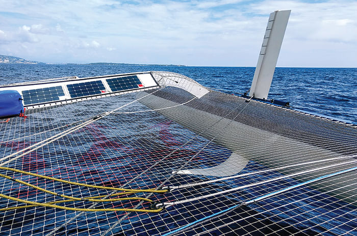 Learning the ropes: Sailing a Maserati Multi 70