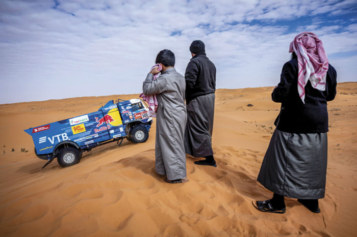 Defending Dakar champion Tobey Price put up a valiant fight  but finished 3rd.