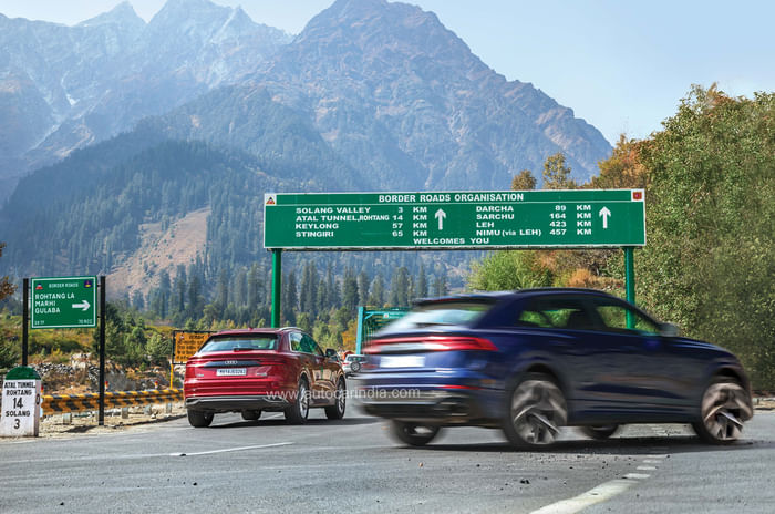 Atal Tunnel vs Rohtang Pass in an Audi Q8