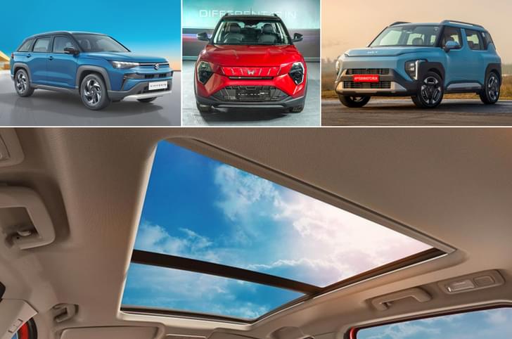 10 cheapest cars with panoramic sunroof in India 