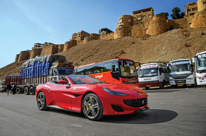 Desert Storm: Ferrari Portofino drive in Rajasthan