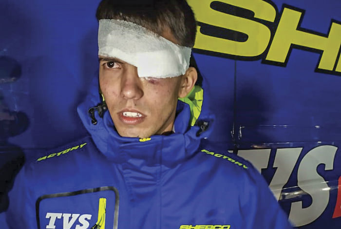 Defending Dakar champion Tobey Price put up a valiant fight  but finished 3rd.