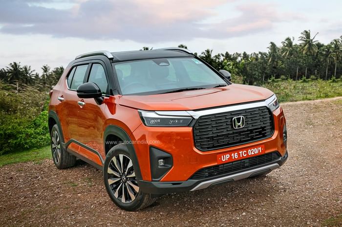 Honda Elevate Honda Elevate orange color