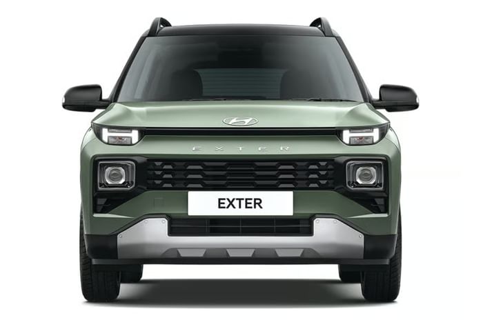 Hyundai Exter front head on
