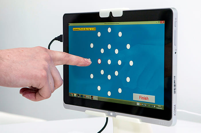 How do predictive touchscreens work?