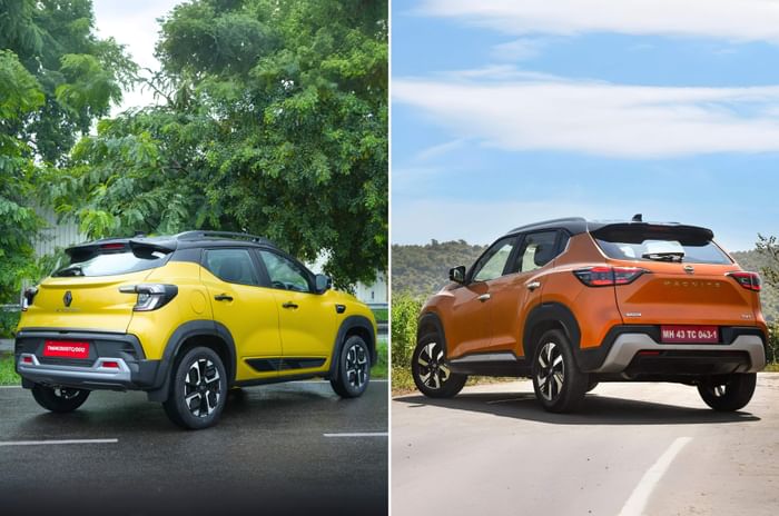 Kiger and Magnite in one frame