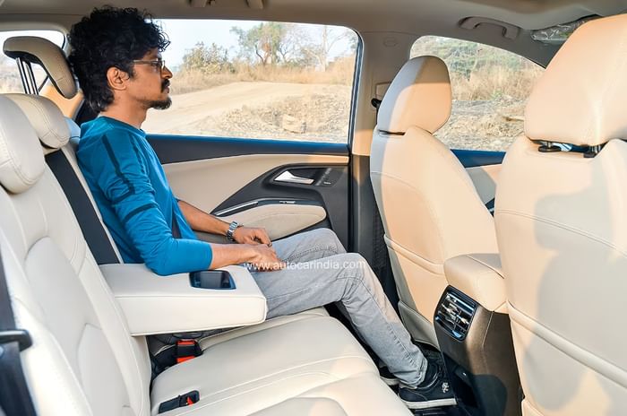 MG Hector rear seat MG Hector rear seat