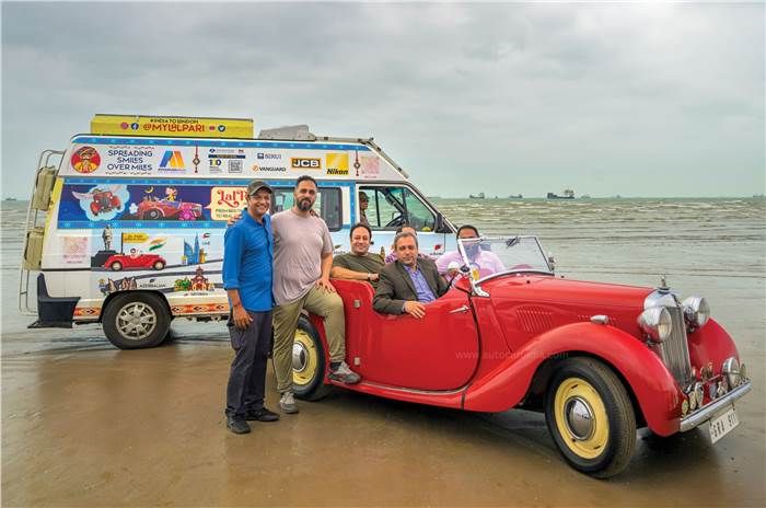 Time travel: driving a 1950 MG YT Tourer from Mumbai to UK