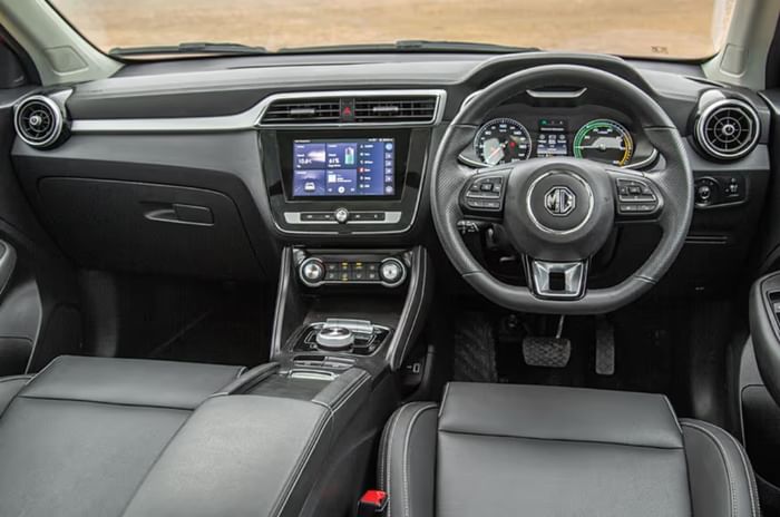 MG ZS EV dashboard
