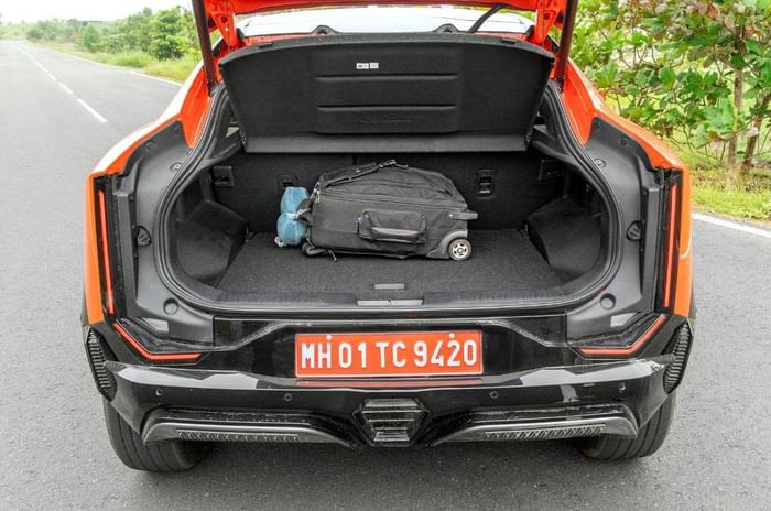 Mahindra BE 6 boot Mahindra BE 6 boot