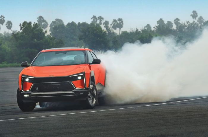 Mahindra BE 6 drifting Mahindra BE 6 drifting