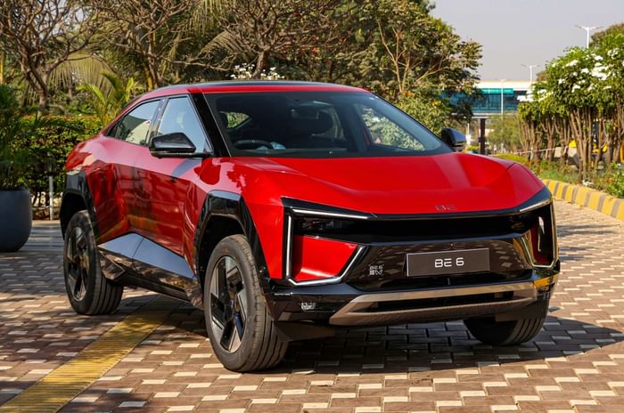 Mahindra BE 6 front Mahindra BE 6 front