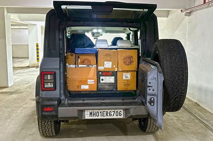 Mahindra Thar Roxx boot