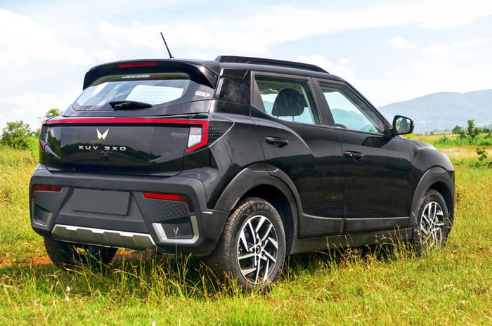 Mahindra XEV 3XO rear right side Mahindra XUV 3XO rear right side