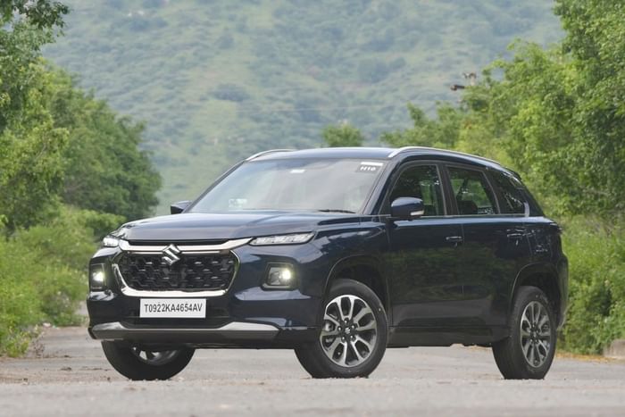 Maruti Grand Vitara hybrid on road Maruti Grand Vitara hybrid on road