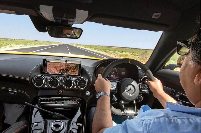 Mercedes AMG GT R: On India's fastest road