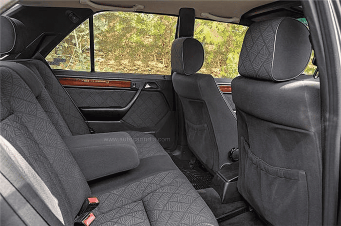 Mercedes E Class W124 rear seat