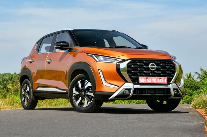 Nissan Magnite front three quarter