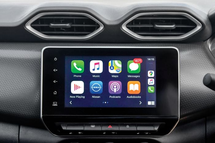 Nissan Magnite infotainment