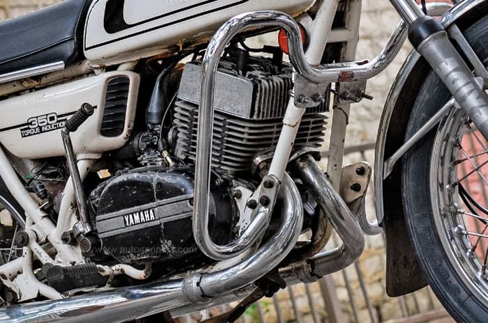 Classic take: Ex-Delhi police Yamaha RD350 