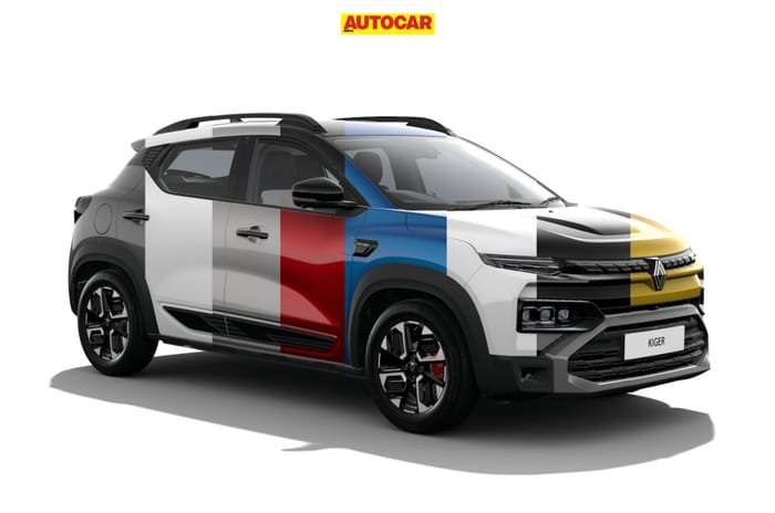 Renault Kiger colors
