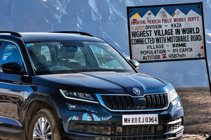 Skoda Kodiaq Himalaya drive Skoda Kodiaq Himalaya drive