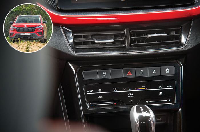 Skoda Kushaq AC test