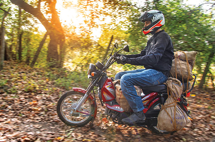 As Low As It Gets: TVS XL 100 and Bajaj CT100 feature