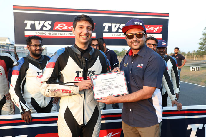 2019 TVS Young Media Racer Programme qualifier
