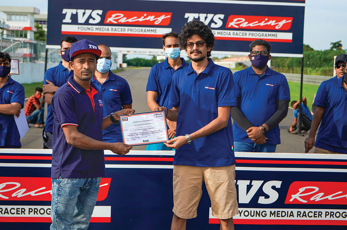 Learning Curves - 2021 TVS Young Media Racer programme qualifier round