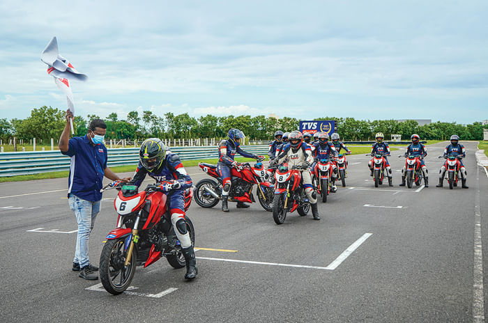 Learning Curves - 2021 TVS Young Media Racer programme qualifier round