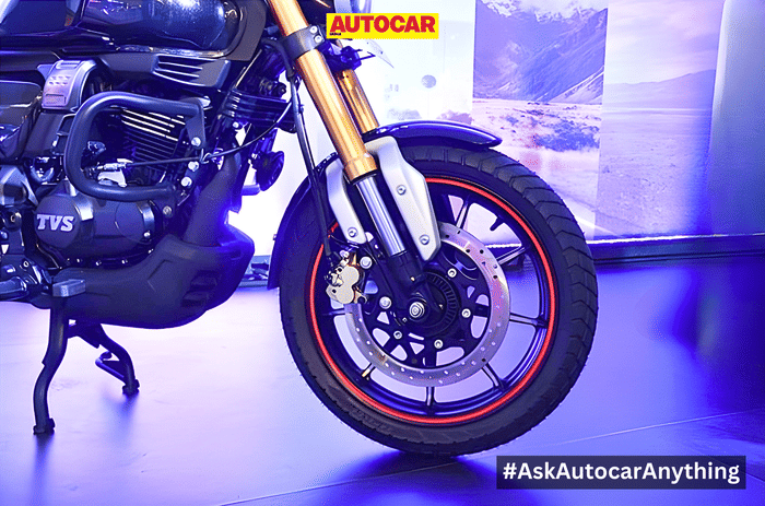 TVS Ronin front brake TVS Ronin front brake