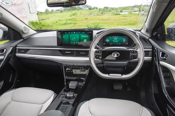 2025 Tata Nexon EV interior and dashboard 2025 Tata Nexon EV interior and dashboard