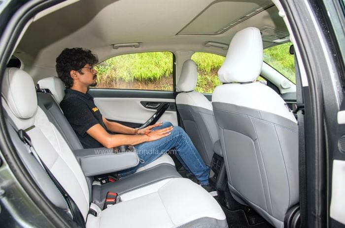 2025 Tata Nexon EV rear seats 2025 Tata Nexon EV rear seats