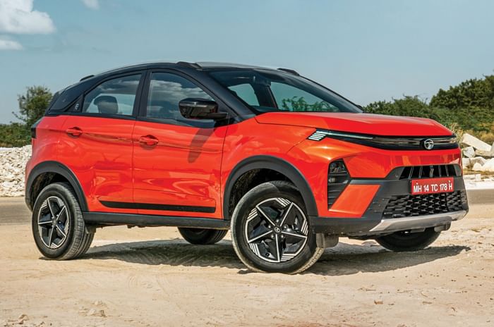 Tata Nexon front right side Tata Nexon front right side